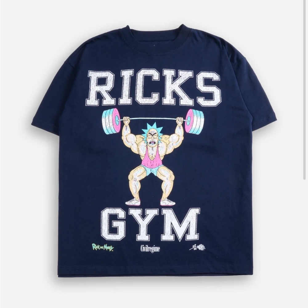 Civil regime ricks gym tshirt